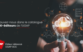 Visuel indiquant que SEFAS est référencé au catalogue multi-éditeurs de l'UGAP