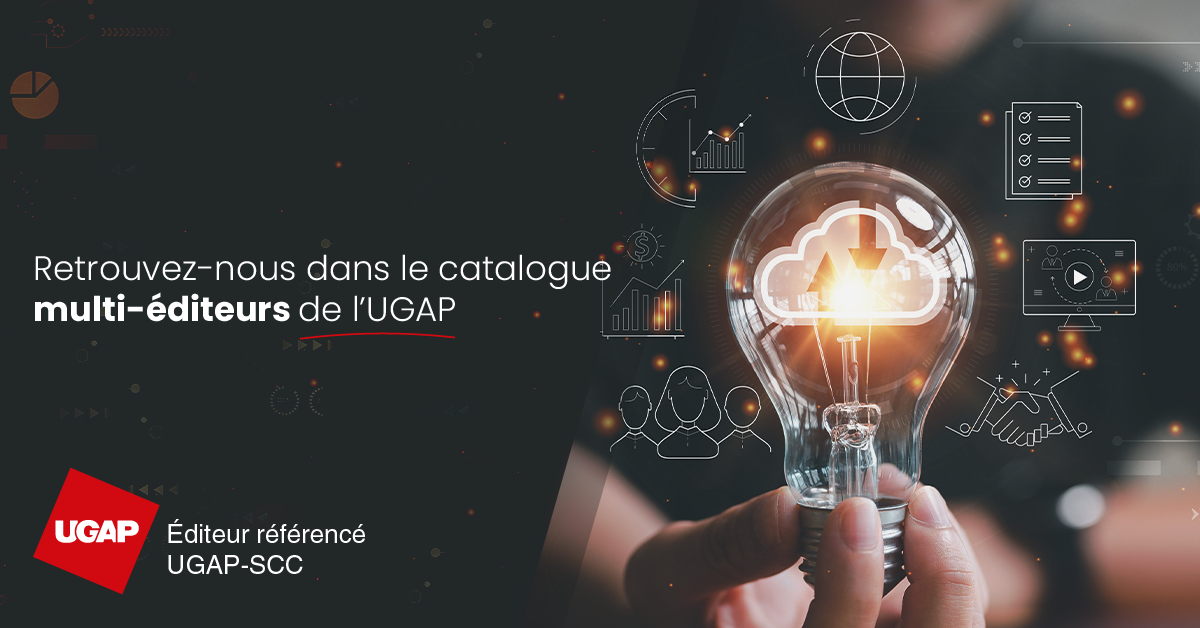 Visuel indiquant que SEFAS est référencé au catalogue multi-éditeurs de l'UGAP